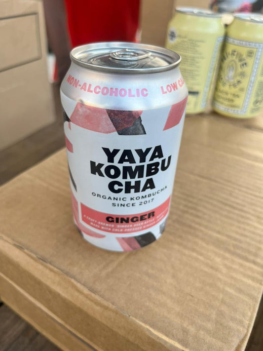 La Boissons pour soigner les maux du quotidien Yaya Kombucha & Hi-Five Ice Tea