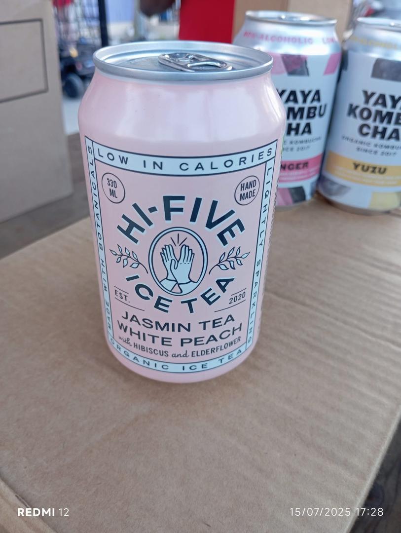 La Boissons pour soigner les maux du quotidien Yaya Kombucha &amp; Hi-Five Ice Tea