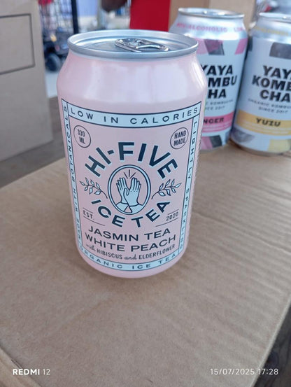 La Boissons pour soigner les maux du quotidien Yaya Kombucha &amp; Hi-Five Ice Tea
